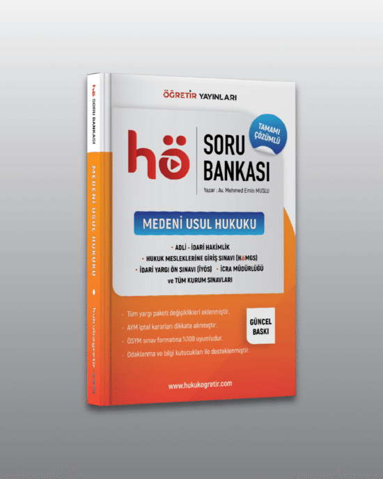 Medeni Usul Hukuku | Soru Bankası